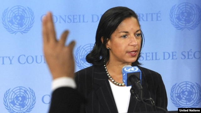 U.S. Ambassador to the United Nations Susan Rice