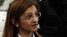 Macedonian Interior Minister Gordana Jankulovska