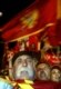 Pro-independence supporters in Cetinje celebrate after Montenegrins narrowly voted for independence from Serbia (AFP)