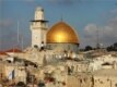 گنبد طلایی قدس در میان شهر قدیم اورشلیم