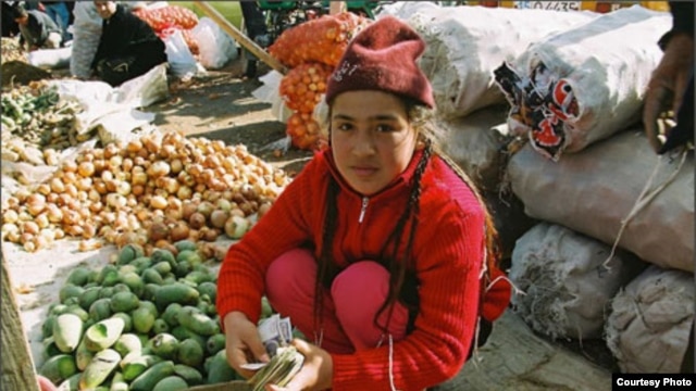 One of the offending photos taken by Umida Ahmedova  