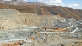 Armenia - Gold mines at Sotk.