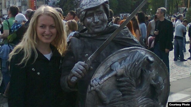 Lena Chernaya of Vinnytsya hopes to use Euro 2012 to prove to visitors that "not everything in Ukraine is as terrible and sad as everyone says."