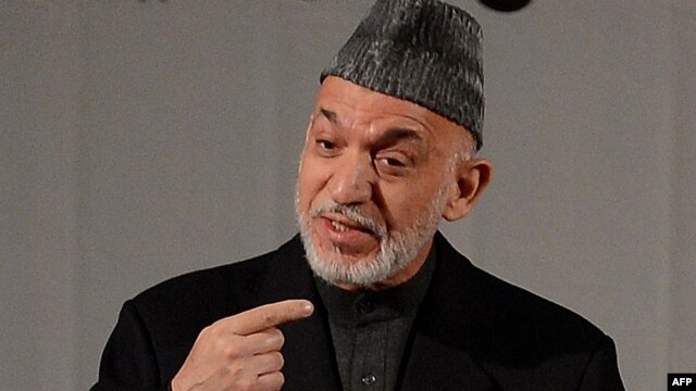 Afghan President Hamid Karzai (file photo)