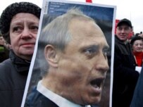 Demonstrators marched in St. Petersburg in March (TASS)