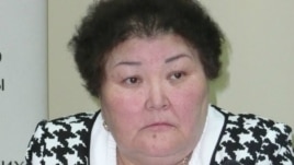 «Ар-намыс» ұйымының төрайымы Ғалия Әміртаева. Алматы, 12 сәуір 2012 жыл.