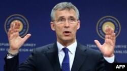 Генеральный секретарь НАТО Йенс Столтенберг. Анкара, 21 апреля 2016 года.