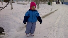 Alina, one of the last children from Russia to be adopted by a U.S. person before the Jan 1 ban, November 2012.