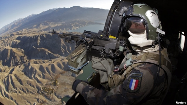According to reports, French helicopters attacked a base of the al-Shabab Islamist movement early on January 12. (file photo)
