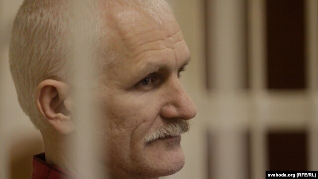 Imprisoned Belarusian human rights activist Ales Byalyatski