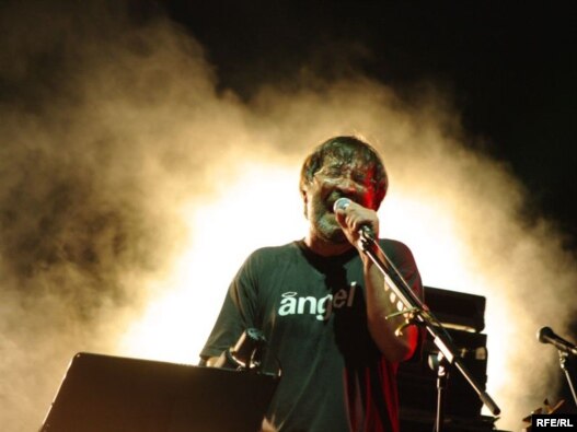 Yury Shevchuk, front man for the Russian rock group DDT