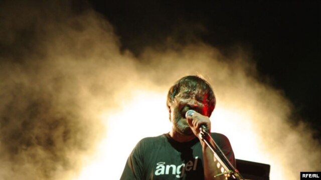 Yury Shevchuk, front man for the Russian rock group DDT