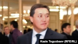 Аскар Мамин в бытность президентом компании «Казахстан темир жолы».