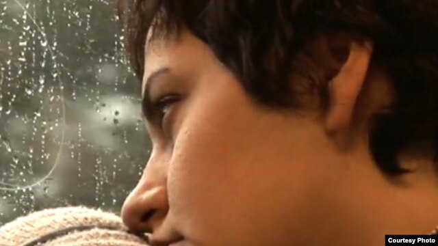 Actress and documentary filmmaker Kiana Firouz in a scene from 'Cul de Sac'