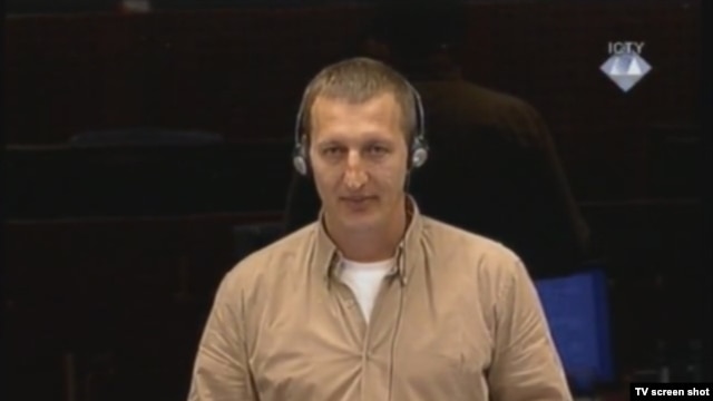 Svjedok Nermin Karagić u sudnici 21. veljače 2013.