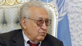 UN-Arab League peace envoy for Syria Lakhdar Brahimi