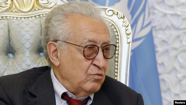 UN-Arab League peace envoy for Syria Lakhdar Brahimi