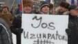 La demonstrația organizată de PCRM la Chișinău