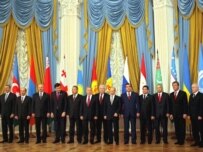 CIS leaders assemble for what was to be an informal summit (epa)