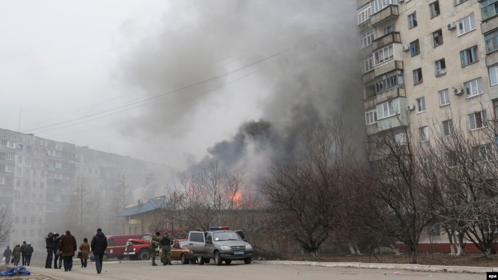 Сьогодні в&nbsp;Маріуполі згадуватимуть жертв обстрілу «Градами» бойовиків житлових будинків рік тому