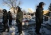 Moscow Police Evict Settlement Residents