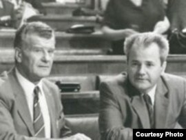 Ivan Stambolić i Slobodan Milošević, arhivski snimak: jun 1987. Foto: Arhiv Jugoslavije (www.arhivyu.gov.rs)