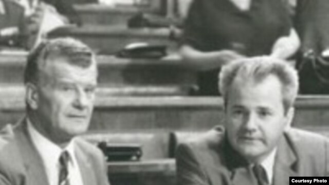 Ivan Stambolić i Slobodan Milošević 1987. , foto:Arhiv Jugoslavije
