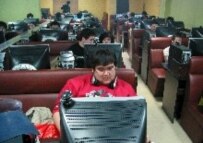An Internet cafe in China's Shandong Province (file photo) (epa)