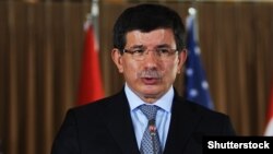 Turkish Prime Minister Ahmet Davutoglu (file photo)