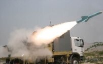 An Iranian missile test on April 4 (Fars)