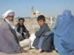 Afghanistan -- A family visits graves of their relatives as they celebrate Noruz, Herat, 20Mar2008