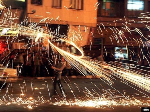 The festival of Chahar-Shanbe Suri is celebrated before the Persian New Year.