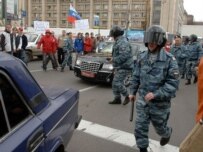 Estonia's ambassador needed a police escort to attend a meeting on May 2 (ITAR-TASS)