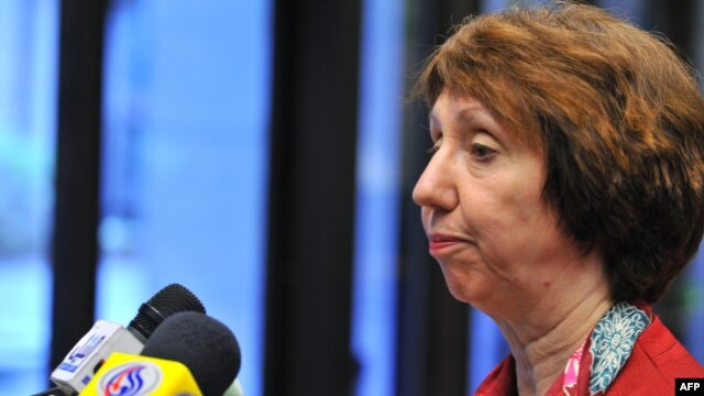 EU foreign policy chief Catherine Ashton