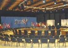 Bulagria – Preparations for NATO ministers’ meeting in Sofia, April 26, 2006 (courtesy of NATO)