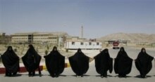 Iran - Iranian students' anti-nuclear protest, 16 Aug 2005 (Memorable Images 2005 Set)