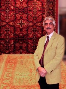 Germany -- Ali Bayat of Bayat Nomad Gaminchi carpet company, 14Jan2007