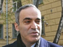 Russia -- United Civil Front leader Garry Kasparov at the FSB Investigation Department, Moscow, 20Apr2007