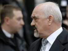 Moldova -- Leader of self-proclaimed Transdniester Republic Igor Smirnov before voting at the presidential election in Moldova's breakaway province, Tiraspol, 10Dec2006