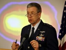 U.S. -- Air Force Lieutenant General Henry Obering, Director of the U.S. Missile Defense Agency, holds a briefing on 'US Missile Defense Plans for Europe' in the State Department's Foreign Press Center in Washington DC, 22Feb2007