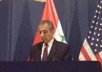 U.S. Ambassador Zalmay Khalilzad is a target of the protests (RFE/RL)