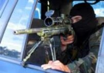 A soldier takes aim in South Ossetia (file) (AFP)