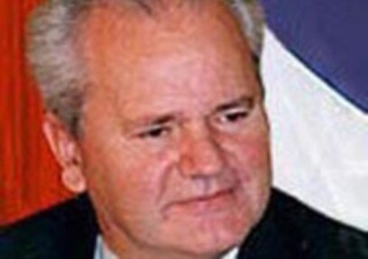 Yugoslav President Slobodan Milosevic Surrounded By Editorial