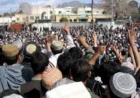 Protests erupted in Kandahar and other Afghan cities following the allegations of Koran desecration in March (epa)