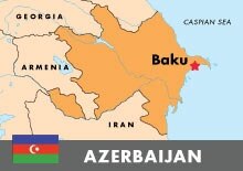 Azerbaijan -- Map