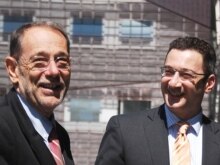 Georgia -- Prime Minister Lado Gurgenidze (R) meets with EU foreign policy chief Javier Solana in Tbilisi, 05Jun2008