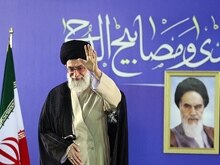 Iran - Ayatollah Ali Khamenei, Supreme Leader, in Mashhad city, 16May2007
