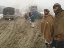 Afghanistan -- New Road In Khost/Paktia Provinces