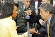 United States -- Condoleezza Rice on Foreign Trip 24Jun2008