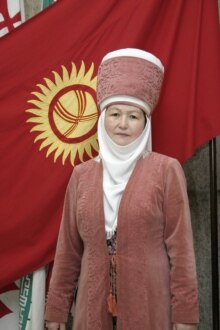 Czech Republic/Kyrgyzstan -- Sairash, the main character of documentary “Elechek” (Kyrgyz Republic), RFE/RL's Prague BOC, March 3, 2006.